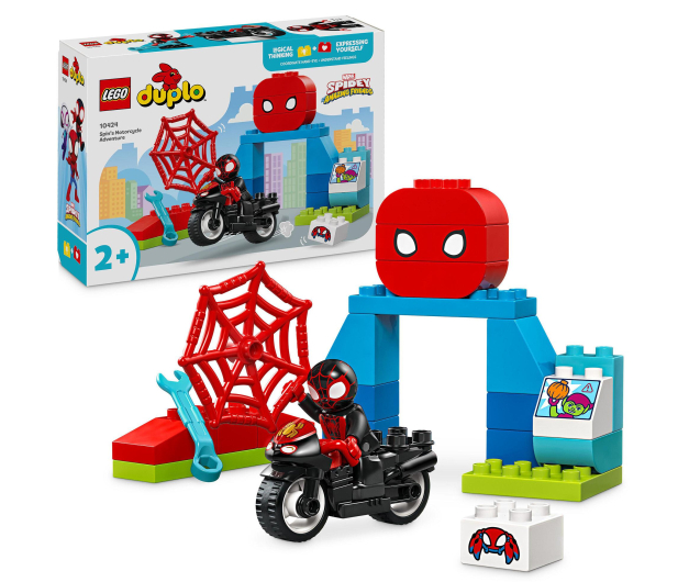 LEGO DUPLO 10424 Marvel Motocyklowa przygoda Spina - 1248390 - zdjęcie